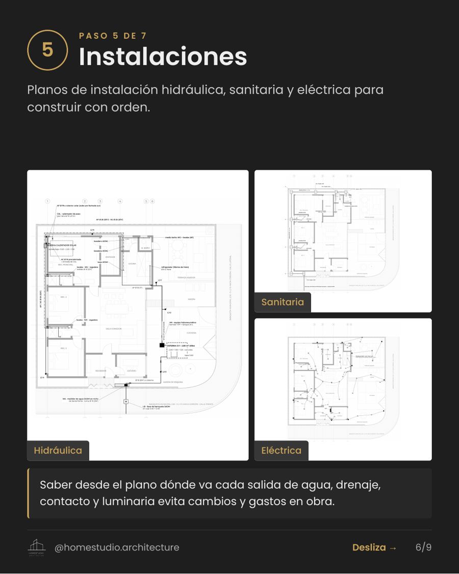 Paso 5 instalaciones